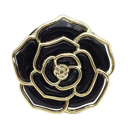 Rose Flower Foldable Bag Holder Hanging Hook Portable Table Handbag Hanger Purse Hook Home Office Women Bag Keys Storage Hook